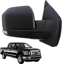 Right Passenger Power Heated Signal Blind Spot Mirror For 2015-2020 Ford F-150
