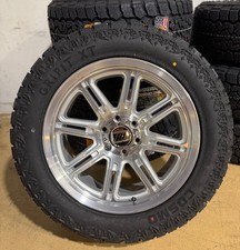 20x9 Pro Comp Pa209 Snare Silver Wheels 32 At Tires 6x5.5 Gmc Sierra 1500 Yukon