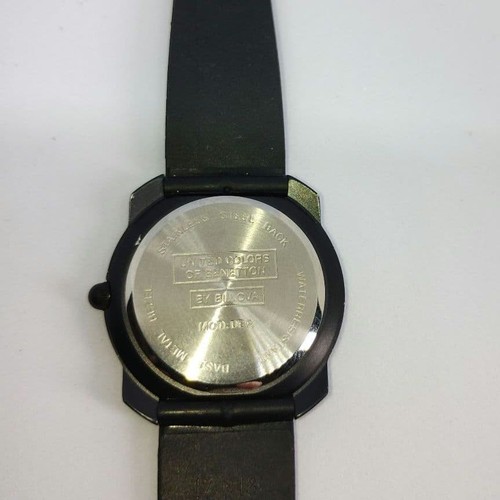 Rare/working item] BENETTON by BULOVA vintage watch - Gem