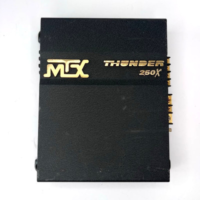 MTX Thunder 250X Old School 2 Channel Car Audio Amplifier Made in USA Tested