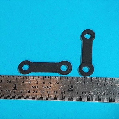 2 each, HO Scale Steam Locomotive Drawbars for Mantua/ Tyco 4-6-2, 2-8-2 , Resin
