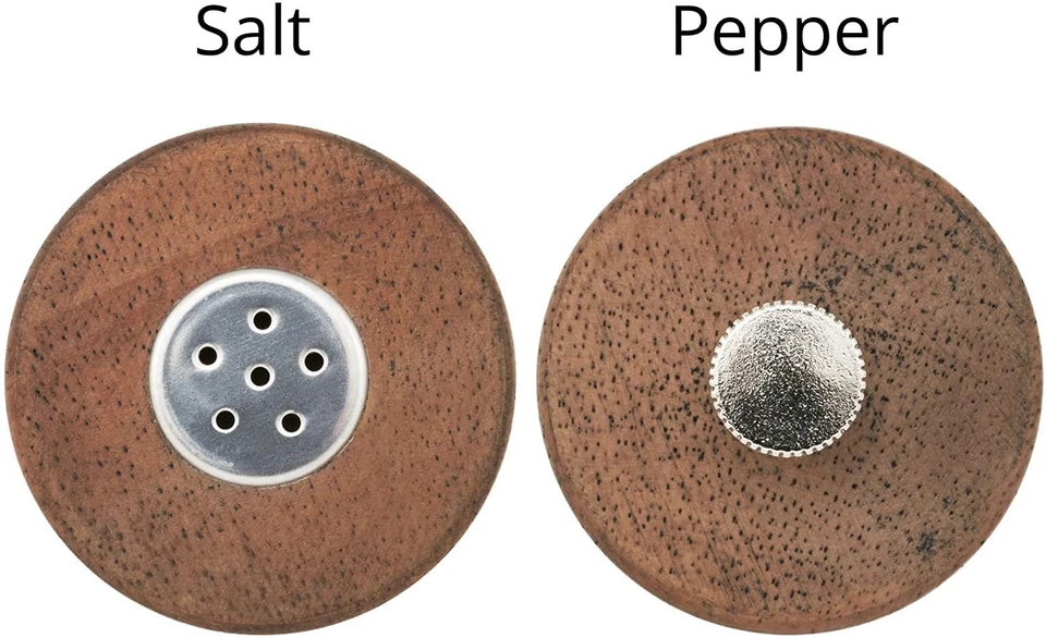 Macclesfield Molino de Pimienta y Salero Juego de Regalo, 5.5"", Transparente" Foto 3 de 4