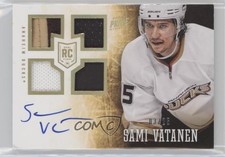 2013-14 Panini Prime Rookie Auto Holo Gold 3/25 Sami Vatanen #150 Patch k4s