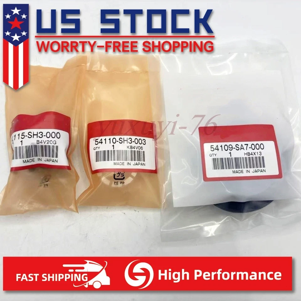 New OEM Shift Lever Holder Ball Seat Seal Set For 92-00 Honda Civic EG EK Foto 2 de 4