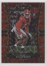 2023 Panini Select Draft Picks Concourse Red Lazer Prizm Kelee Ringo #25 1a7j