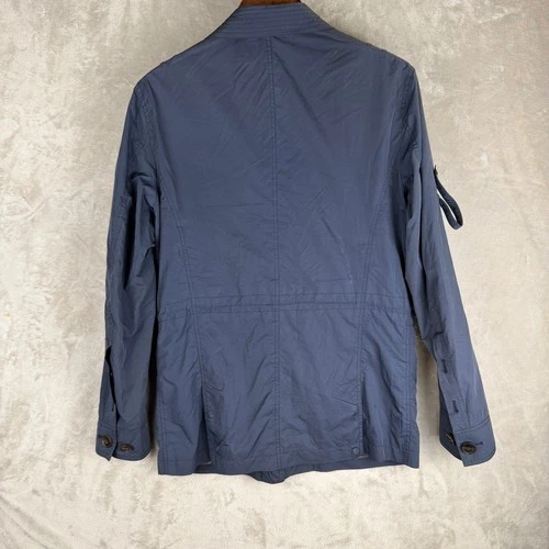 Suitsupply Navy Blue Field Jacket Mens Full Zip Multi Pocket Utility Coat image 9