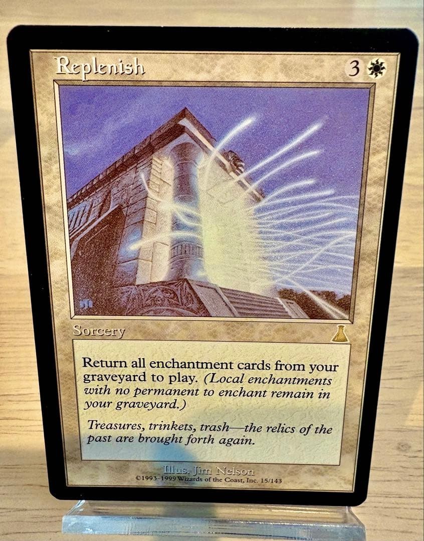 Replenish mtg English version Urza's Destiny | eBay