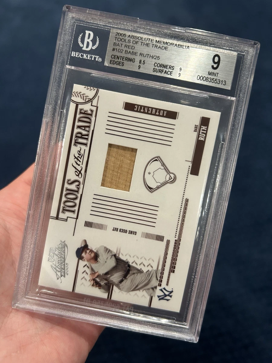 2005 Playoff Absolute Memorabilia - Babe Ruth #TT-102 for sale | eBay
