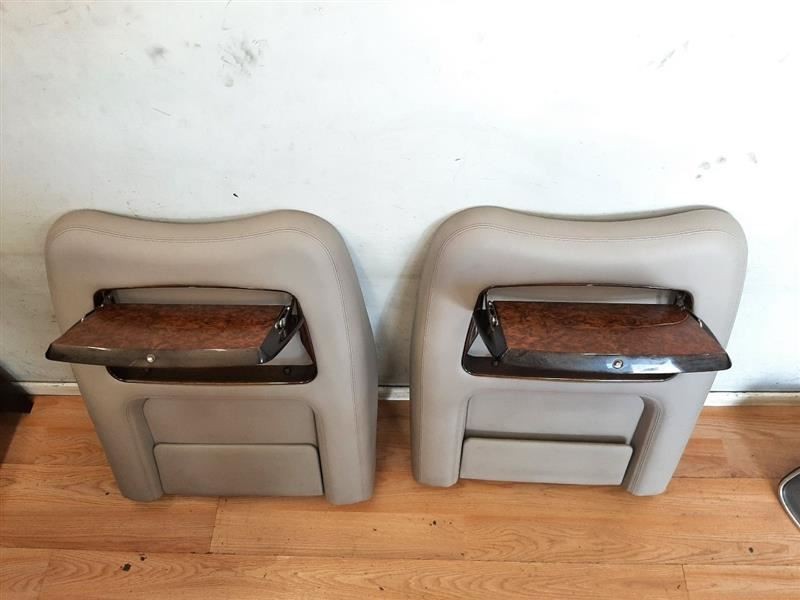 Bentley Arnage Rear Picnic Tables Seat Fall Table Set Left Right Wood PW57242PBU
