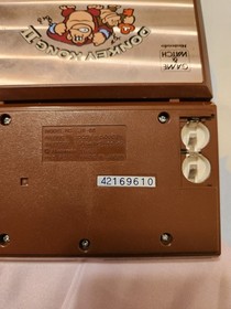 Game & Watch Vintage Donkey Kong II JR-55 1988 NOT TESTED BUT LOOKS PERFECT. 