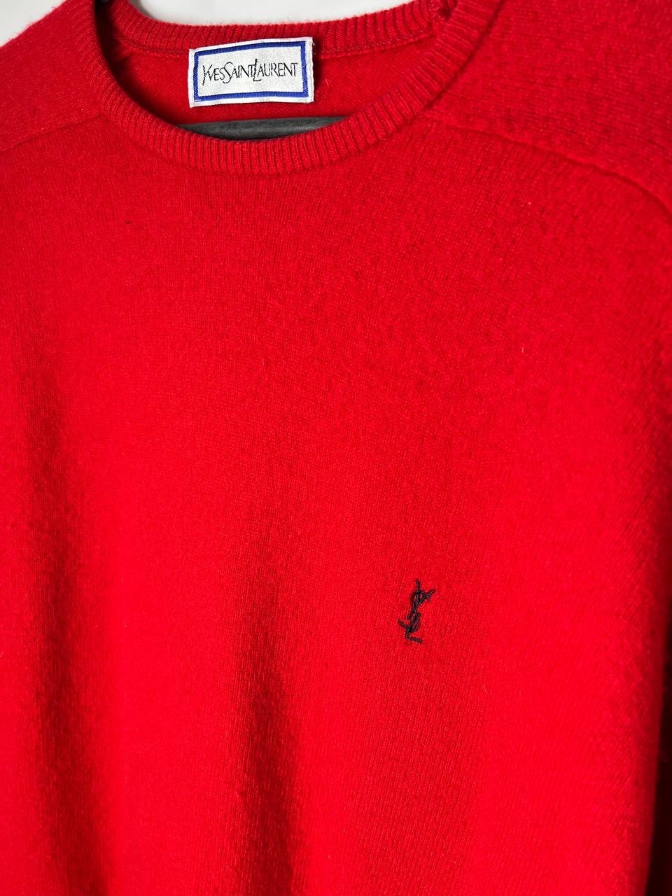 Maglione vintage streetwear lusso hype Yves Saint Laurent