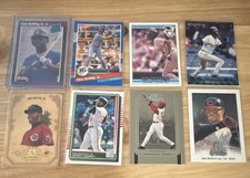 Donruss Ken Griffey Jr Rated Rookie Diamond Kings Card Lot 8 1989-2005 MLB