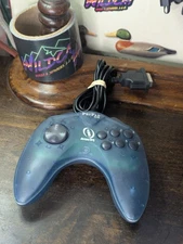 InterAct ProPad BLUE PC Game Controller for Windows (Y2K Era) 6.5' Cord USED