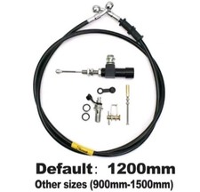 Full Hydraulic Clutch Conversion Kit Cylinder Hose Chopper Hard Tail Road Cafe