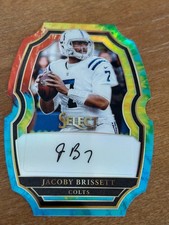 2017 Panini Select Die Cut - JACOBY BRISSETT Auto #01/15 - Colts