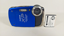 FUJI FINE PIX XP20 WATERPROOF SHOCKPROOF BLUE WORKING DIGITAL CAMERA