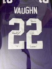 Deuce Vaughn Kansas State Autographed Jersey Beckett Witnessed Inscription