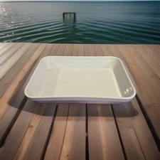 Pillivuyt FRANCE Porcelain Rectangle Baking Serving Dish Approx. 11.5"x8"