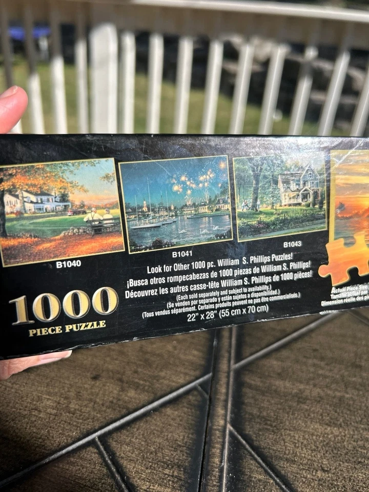 Nuevo Rompecabezas de 1000 Piezas De Colección Deadstock William S Phillips Arte Amanecer Foto 3 de 4
