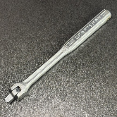 #ad Vintage Craftsman 1 4” Drive Breaker Bar Double Line V Forged In USA ≈ 6” long $17.99