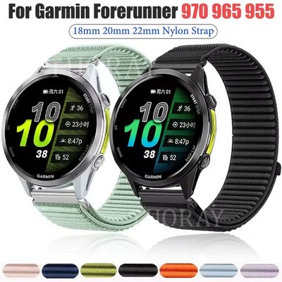 Nylon Sports Armband Für Garmin Forerunner 965 970 570 Vivoactive 6 5 4 3 Venu 3