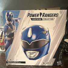 Hasbro Lightning Collection Blue Ranger Helmet Mighty Morphin Power Rangers Adj