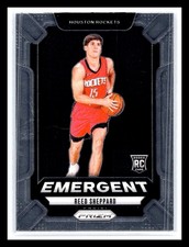 2024-25 Panini Prizm Reed Sheppard Emergent RC #26 Houston Rockets