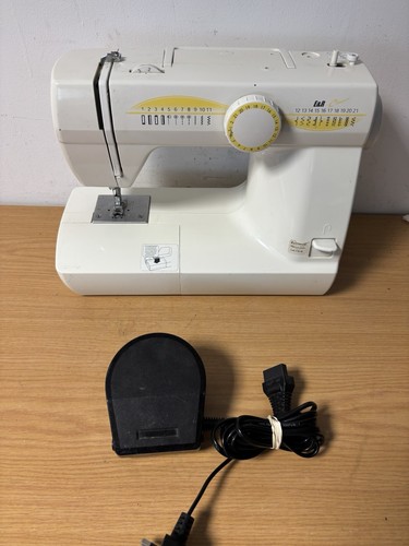 Vintage E&R Classic EC21 RS20000 Serie mit Fußpedal & Anleitungen