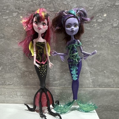 Monster High Great Scarrier Reef Lot of 2 Dolls Kala Mer'ri & Posea Reef 