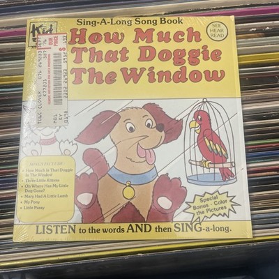 Sealed Kid Stuff Sing-A-Long Song Book 45rpm How Much That Doggie In The Window