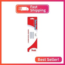 Pentel Twist-erase Refill Erasers, Qty 1, Pkg Of 3