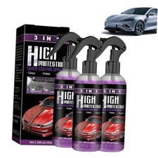 Dragon Honor 3 in 1 High Protection Quick Car Coating Spray, 3PCS Car Scratch