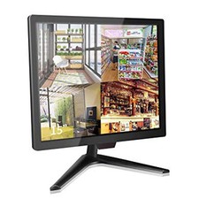 15" CCTV Monitor, Cocar Security Monitor Screen, LCD Display for Home Securit...