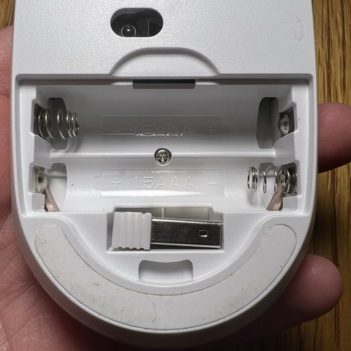 iClever GK08 Wireless Mouse White Gold - Afbeelding 5 van 6