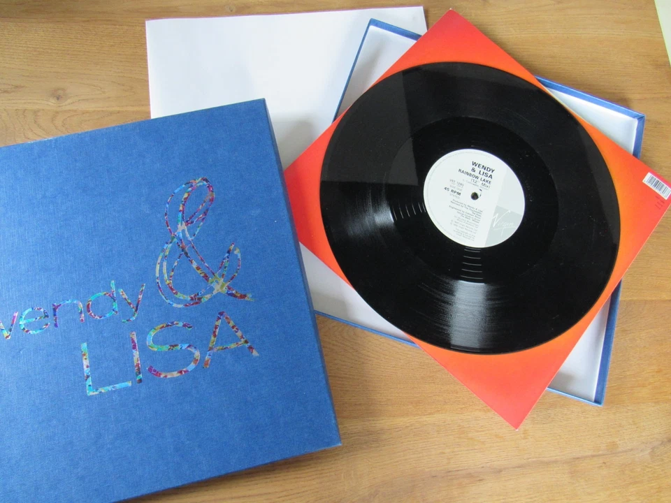 Wendy & Lisa Rainbow Lake " Limited Edition BOX"  12" Vinyl Mega Poster 1990 RAR - Bild 3 von 4