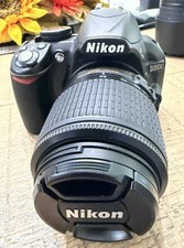 Nikon D3100 Digital SLR Camera 14.2MP Black w/ 18-55mm 55-200mm Lenses
