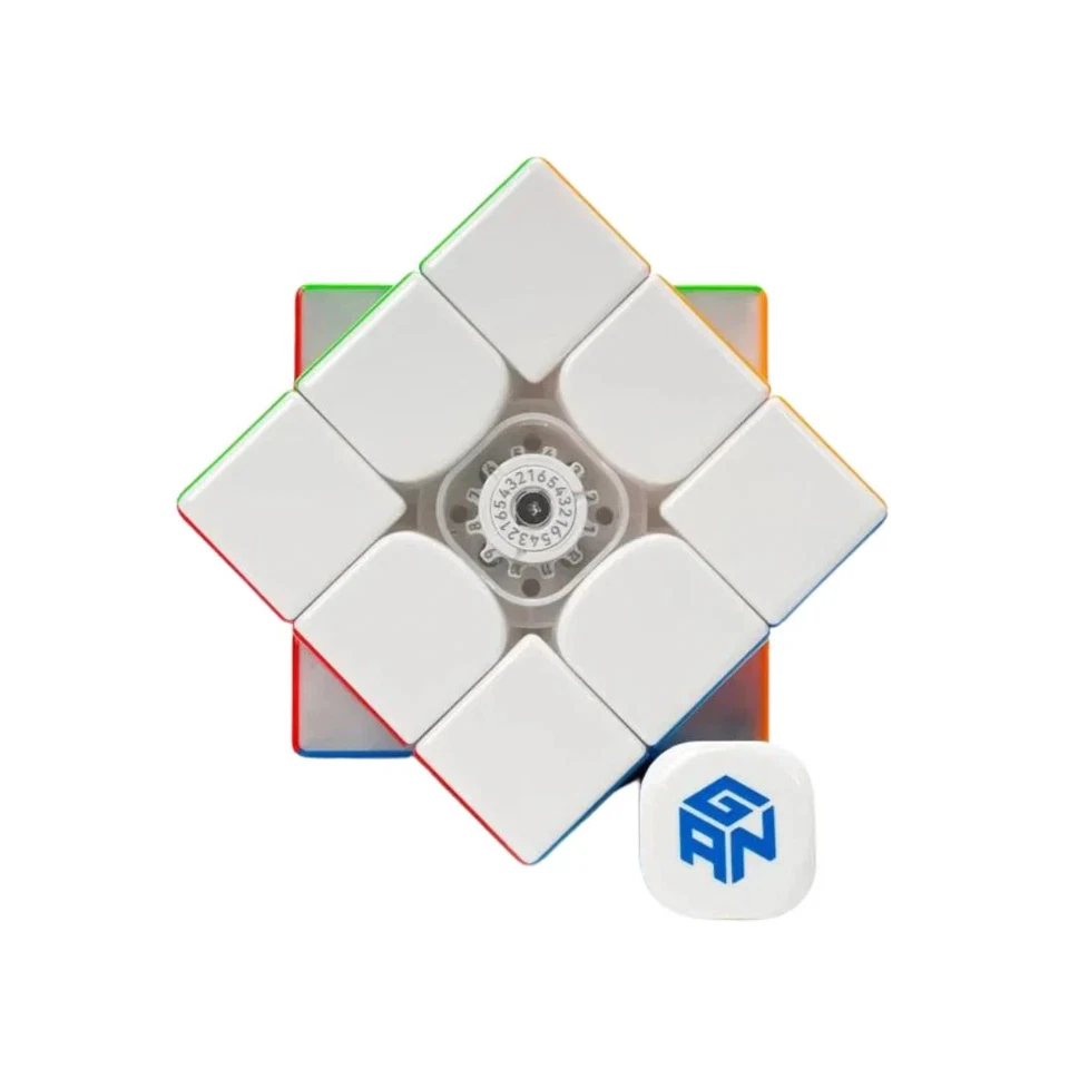 Cubo de velocidade magnético GAN 16 Maglev Max UV 3x3, ímãs de núcleo sem adesivo 2025 - Imagem 2 de 4