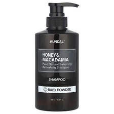 Honey & Macadamia, Shampoo, Baby Powder, 16.9 fl oz (500 ml) 1.08 per gallon