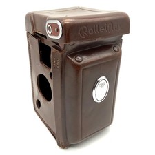 Rollei Ready Bag Rolleiflex F3.5 Brown For Twin Lens Reflex