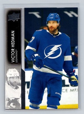 2021-22 Upper Deck #161 Victor Hedman Tampa Bay Lightning