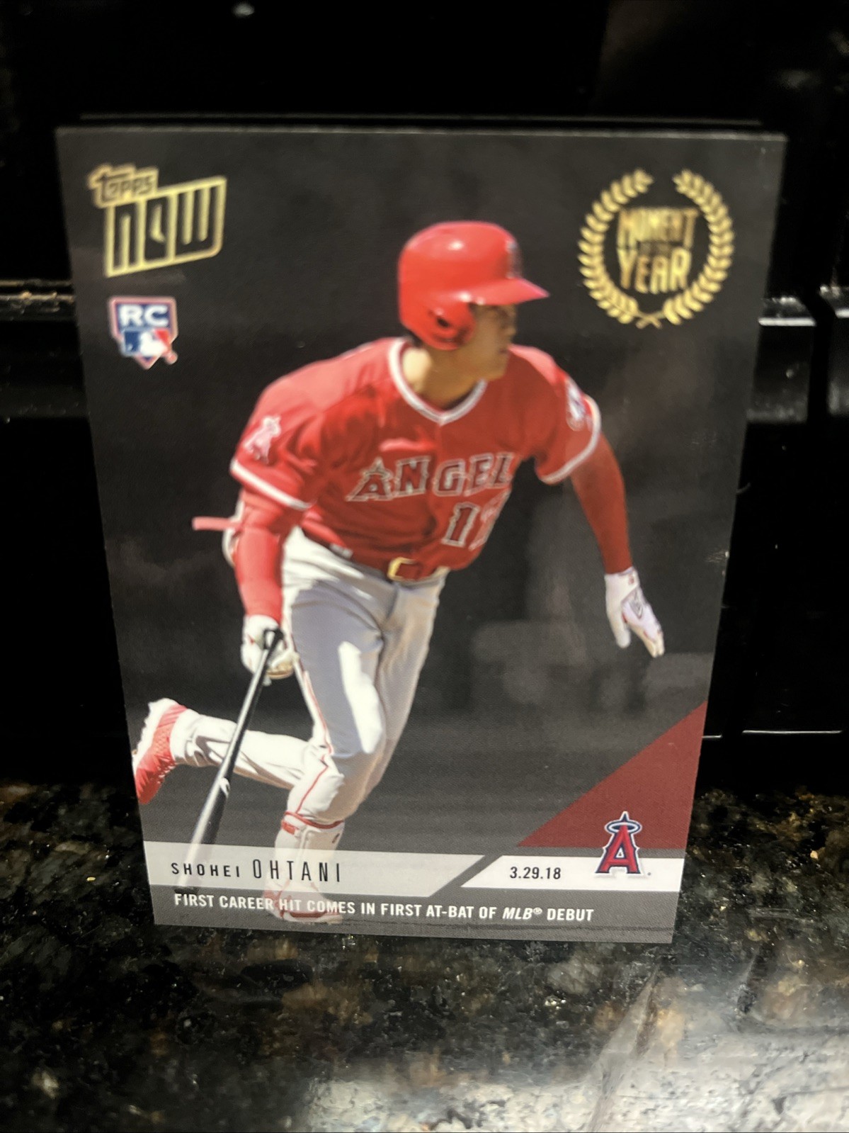 2018 Topps Now Shohei Ohtani Moment Of The Year #MOY-2