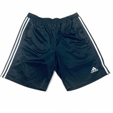 Athletic Gym Workout Black White Adidas Three Stripe Athletic Shorts XL