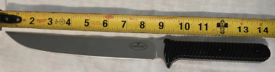 Swamp Rat Knizk Works 8.5 Inch A8 Stainless, Tactical, Hunting,  Survival Knife - Image 4 of 4