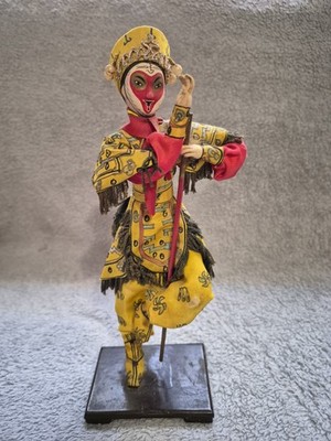 sun wukong monkey king Beijing Silk Art Puppe 16,5 cm