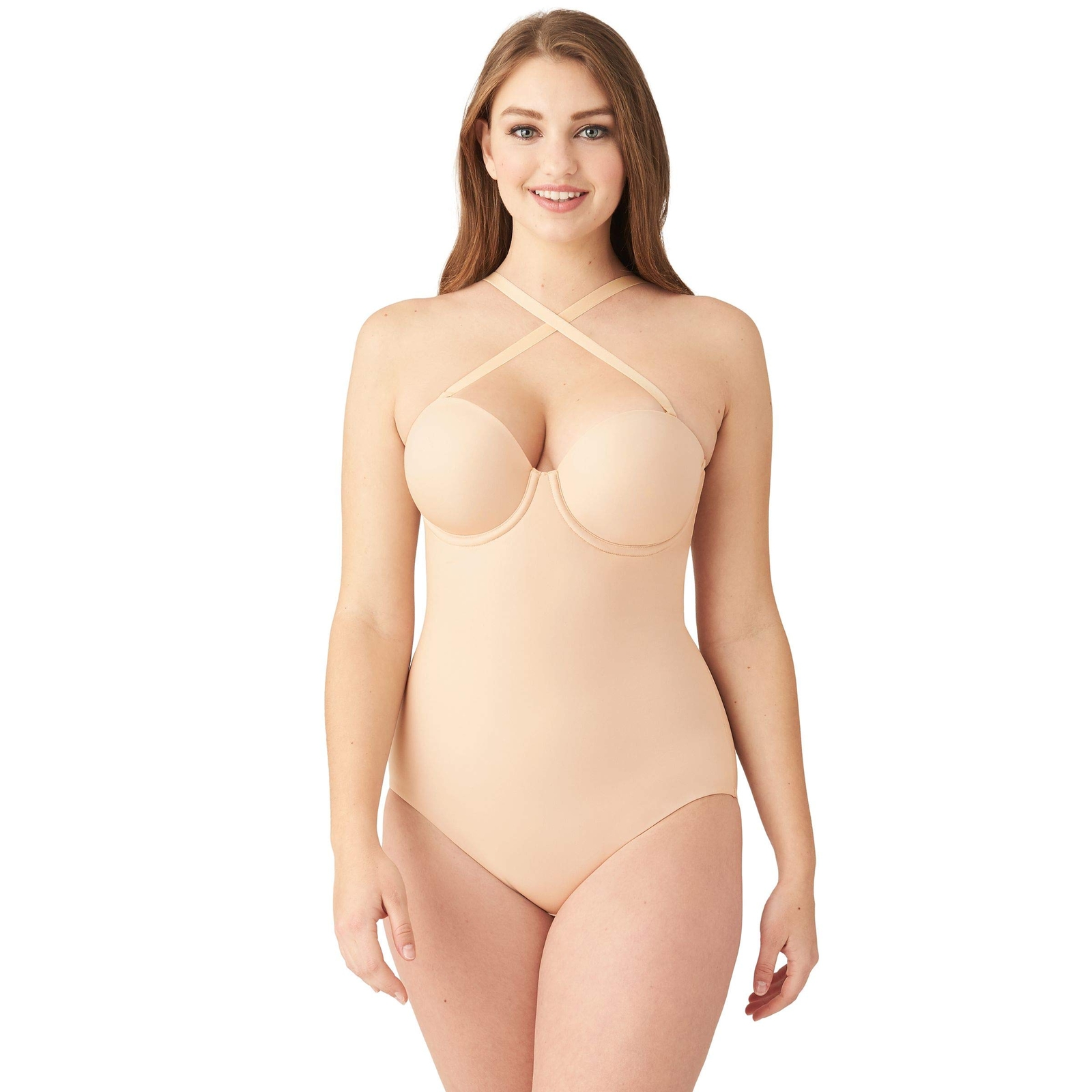 Wacoal 297797 Women's Red Carpet Bodysuit, Sand, 38D image 5