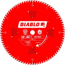 Diablo Circular Saw Blade Wood Cutting Power Tool Fine Finish 14 Inch x 84 Tooth