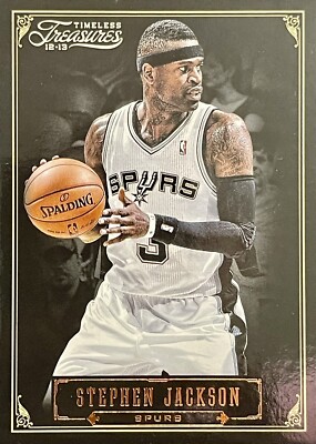 2012-13 Timeless Treasures STEPHEN JACKSON San Antonio Spurs