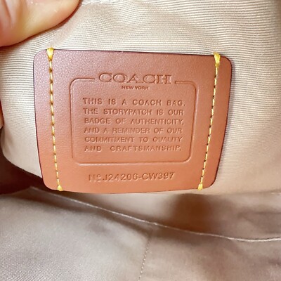 NWT Coach Fiona Zip Tote Bag With Heart Print CW397 | eBay