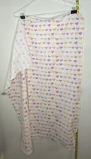 Girl receiving blankets