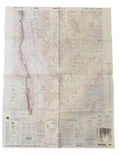 NIMA Military Topographic Map of LANDI KOTAL - KHAN NOT, PAKISTAN; AFGHANISTAN